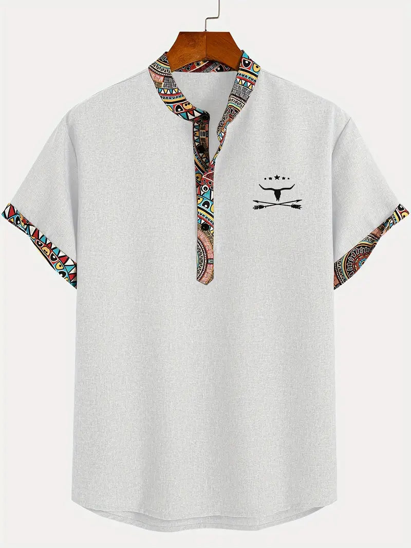 Siyaje | Chemise élégante à manches courtes
