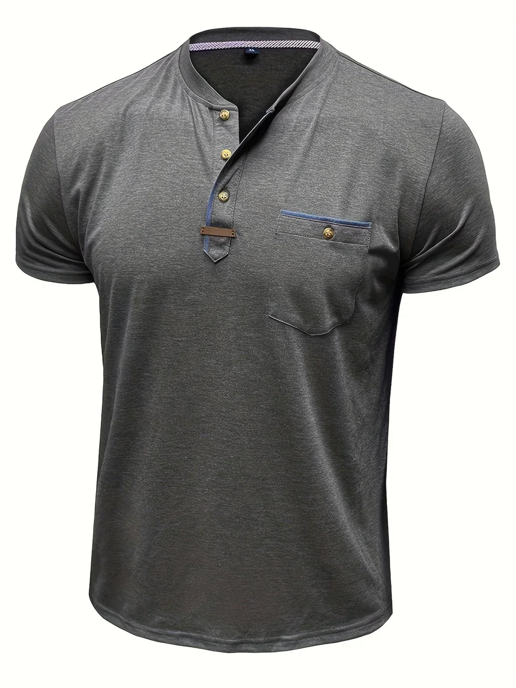 Siyaje | T-shirt col rond élégant avec poche