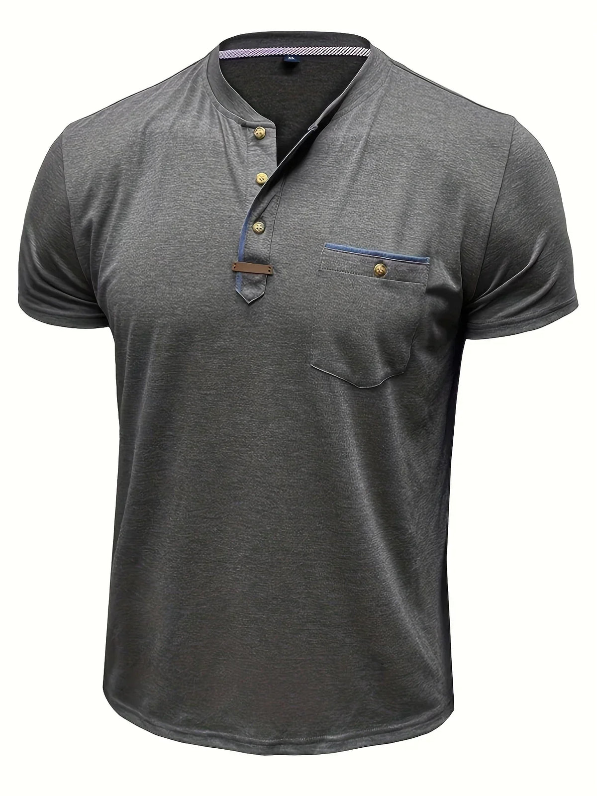 Siyaje | T-shirt col rond élégant avec poche
