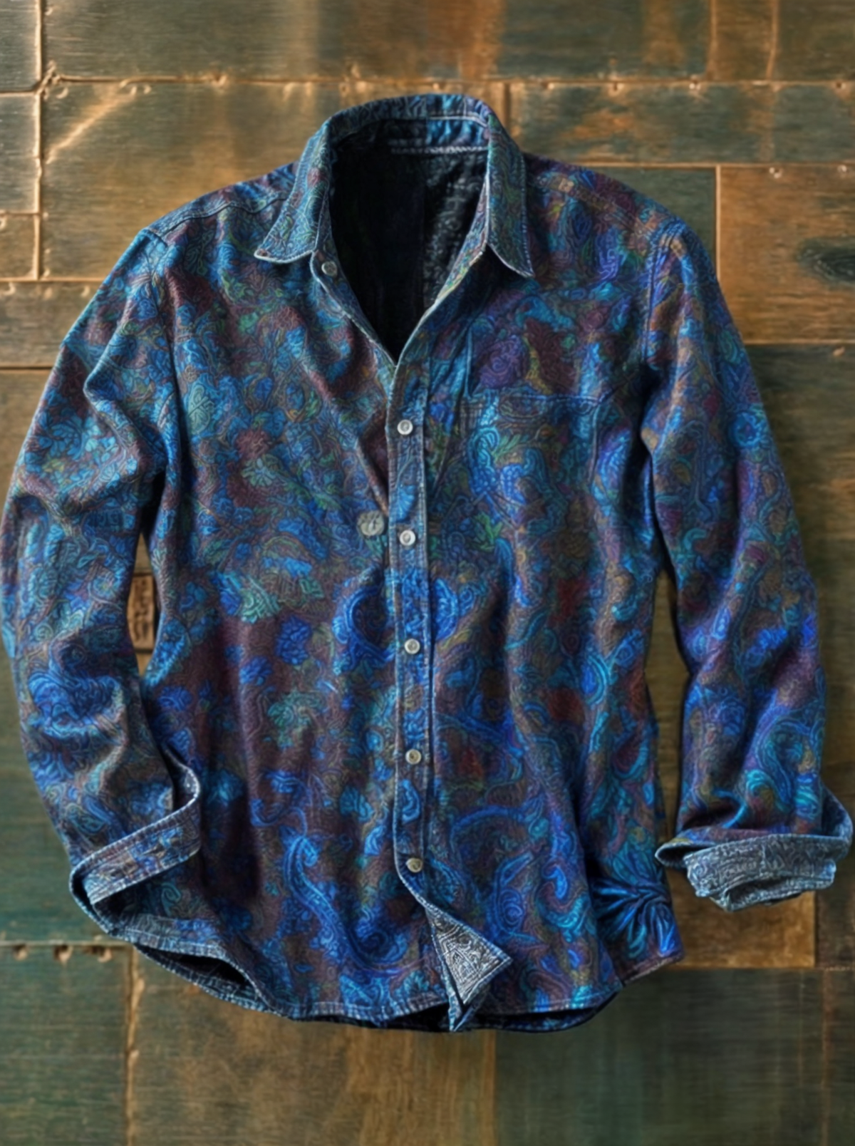 RENÉ | CHEMISE ÉLÉGANTE AVEC POCHETTE PRATIQUE