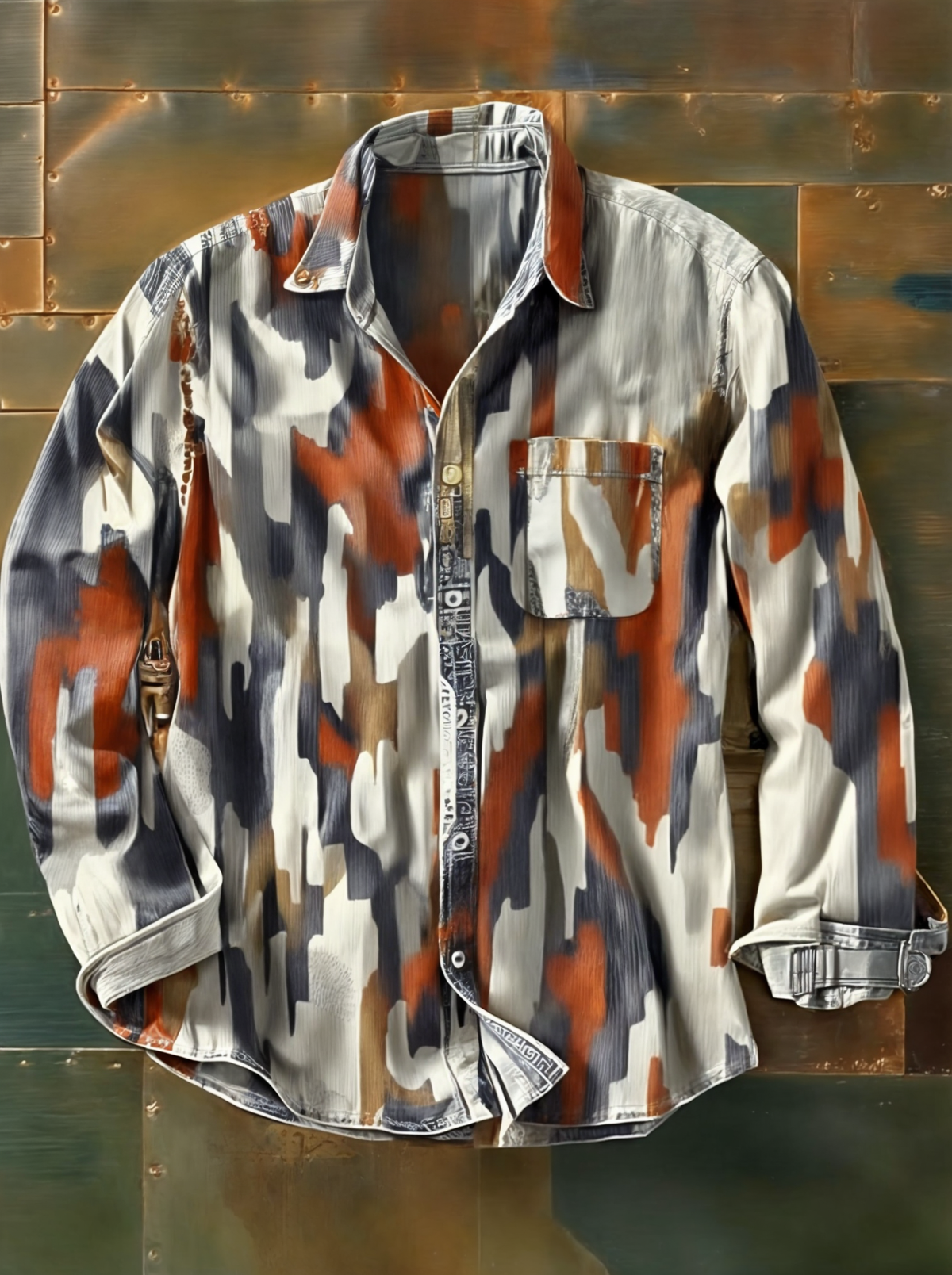 BERNARD | CHEMISE ÉLÉGANTE AVEC POCHETTE PRATIQUE