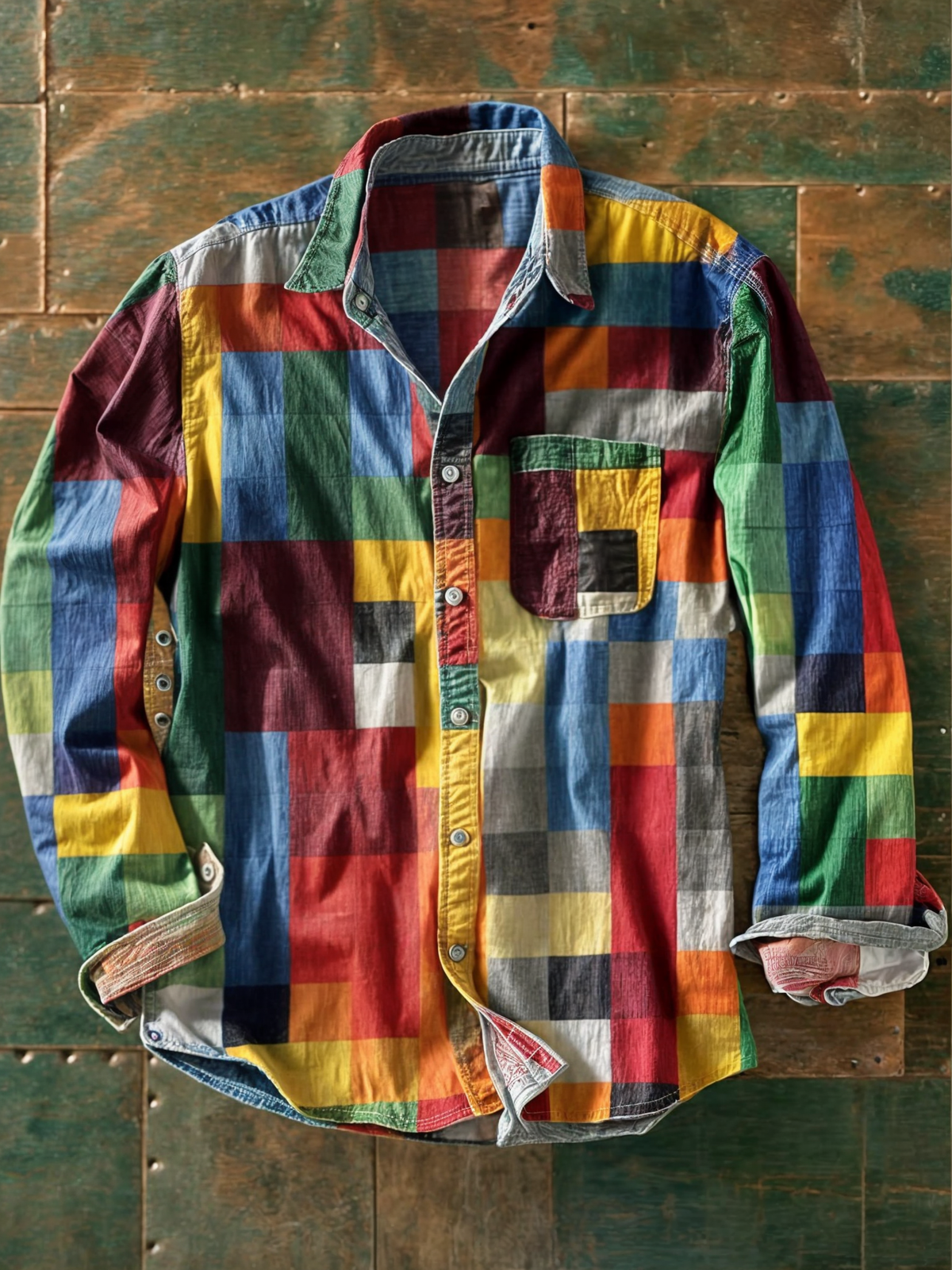 MAURICE | CHEMISE ÉLÉGANTE AVEC POCHETTE PRATIQUE