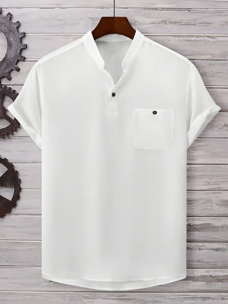 Siyaje | Chemise à manches courtes avec poche poitrine