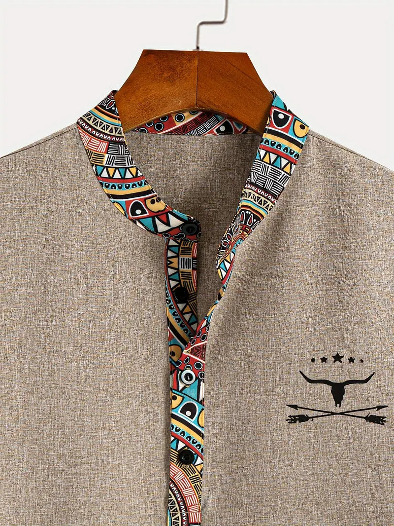 Siyaje | Chemise élégante à manches courtes