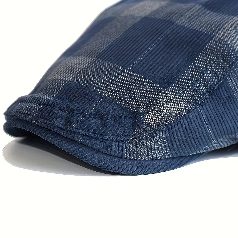 Siyaje | Casquette vintage en coton à carreaux