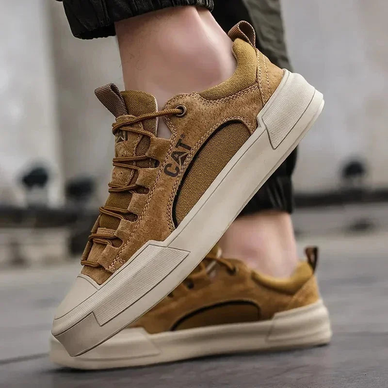 Siyaje | Chaussures en toile avec lacets en daim pour un usage quotidien