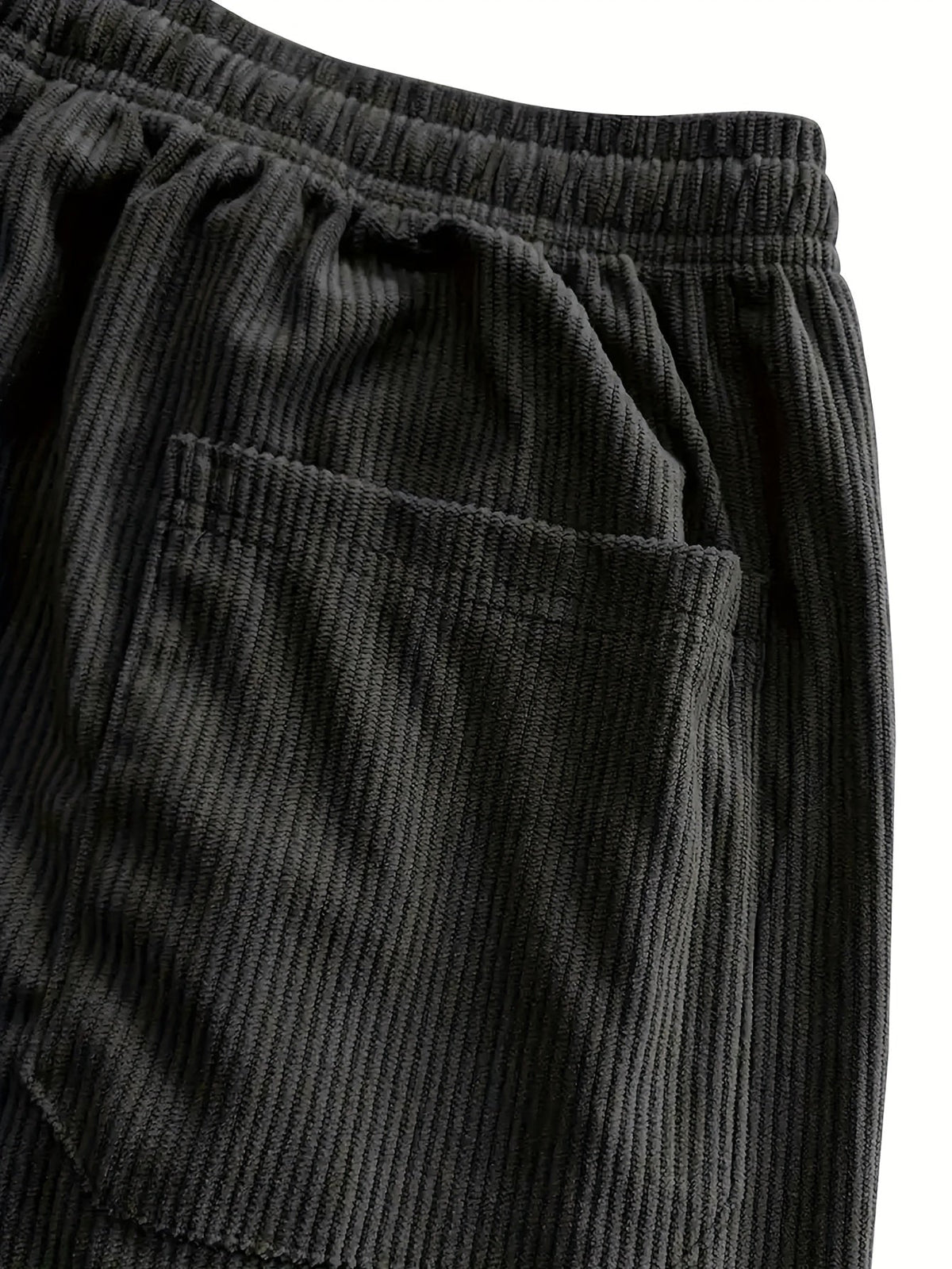 Siyaje | Pantalon droit à taille coulissée avec cordon de serrage