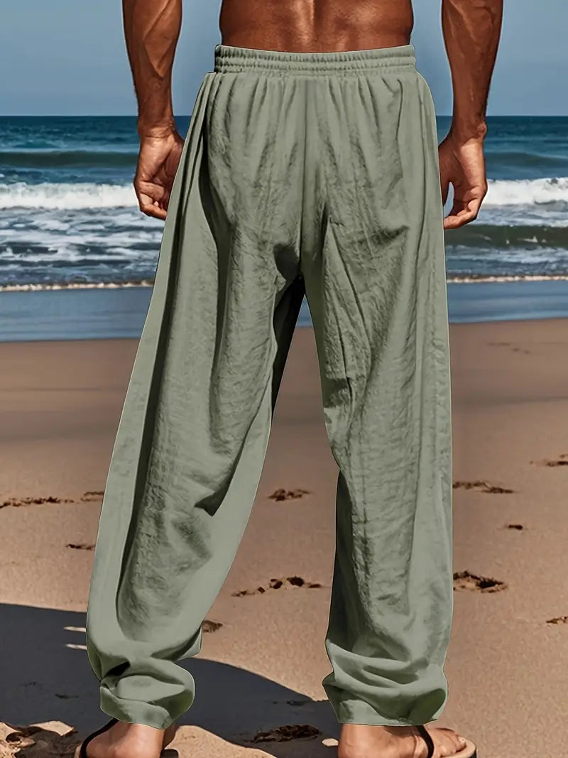 Siyaje | Pantalons en Lin Élégants