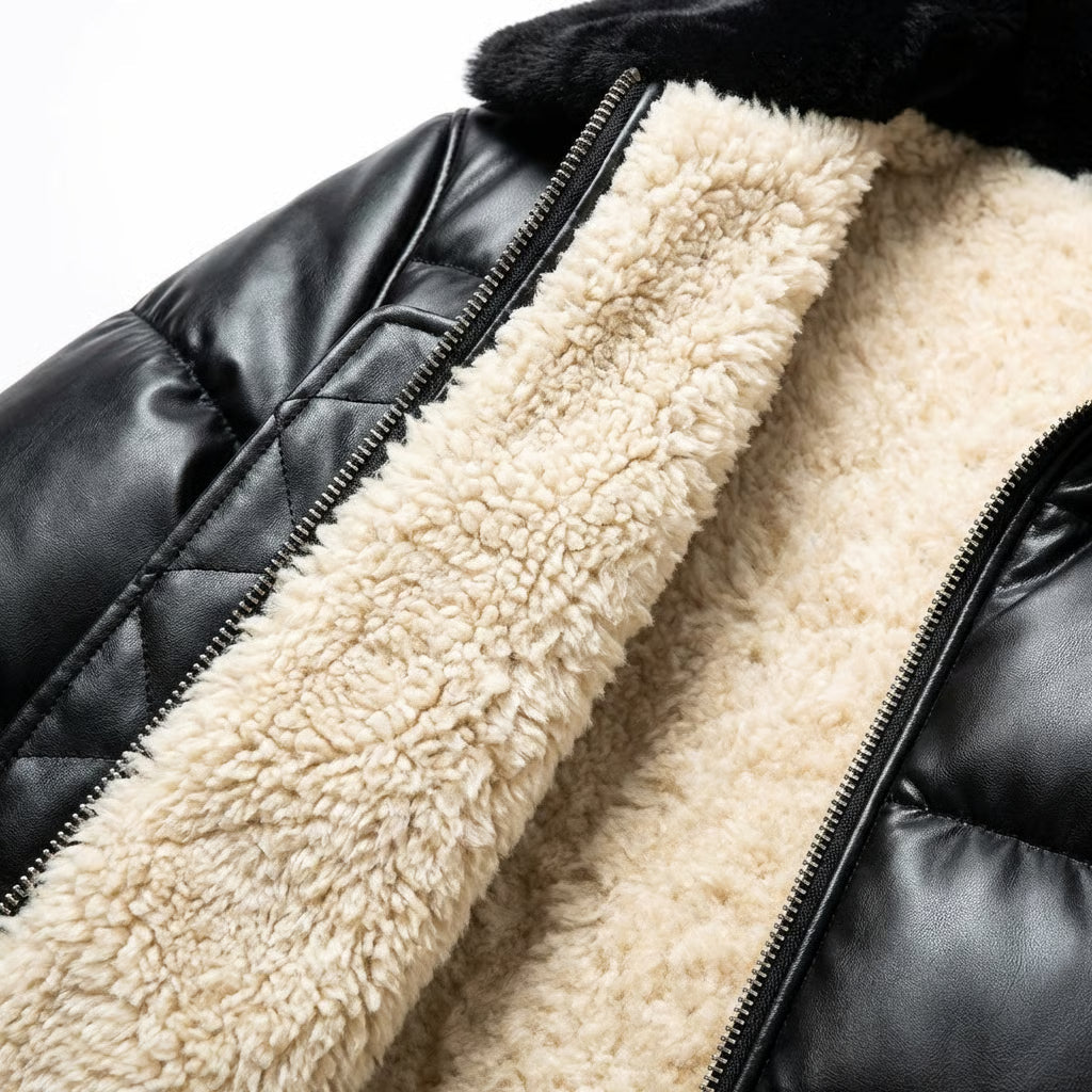 Siyaje | Veste matelassée chaude au look vintage
