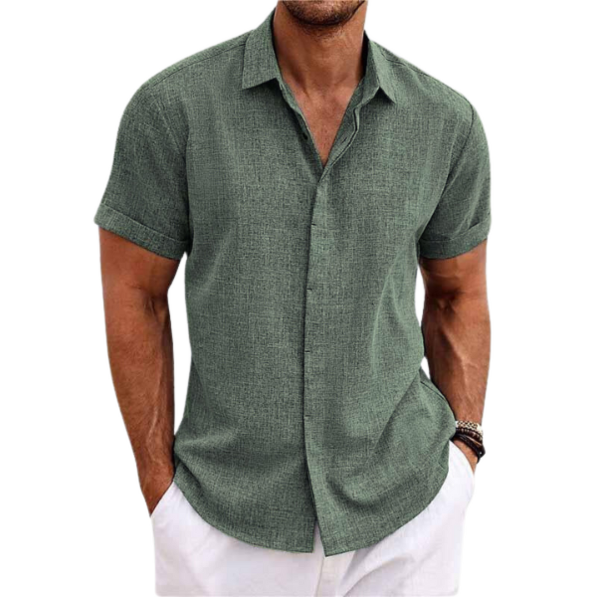 Siyaje | Chemise en Lin Classique