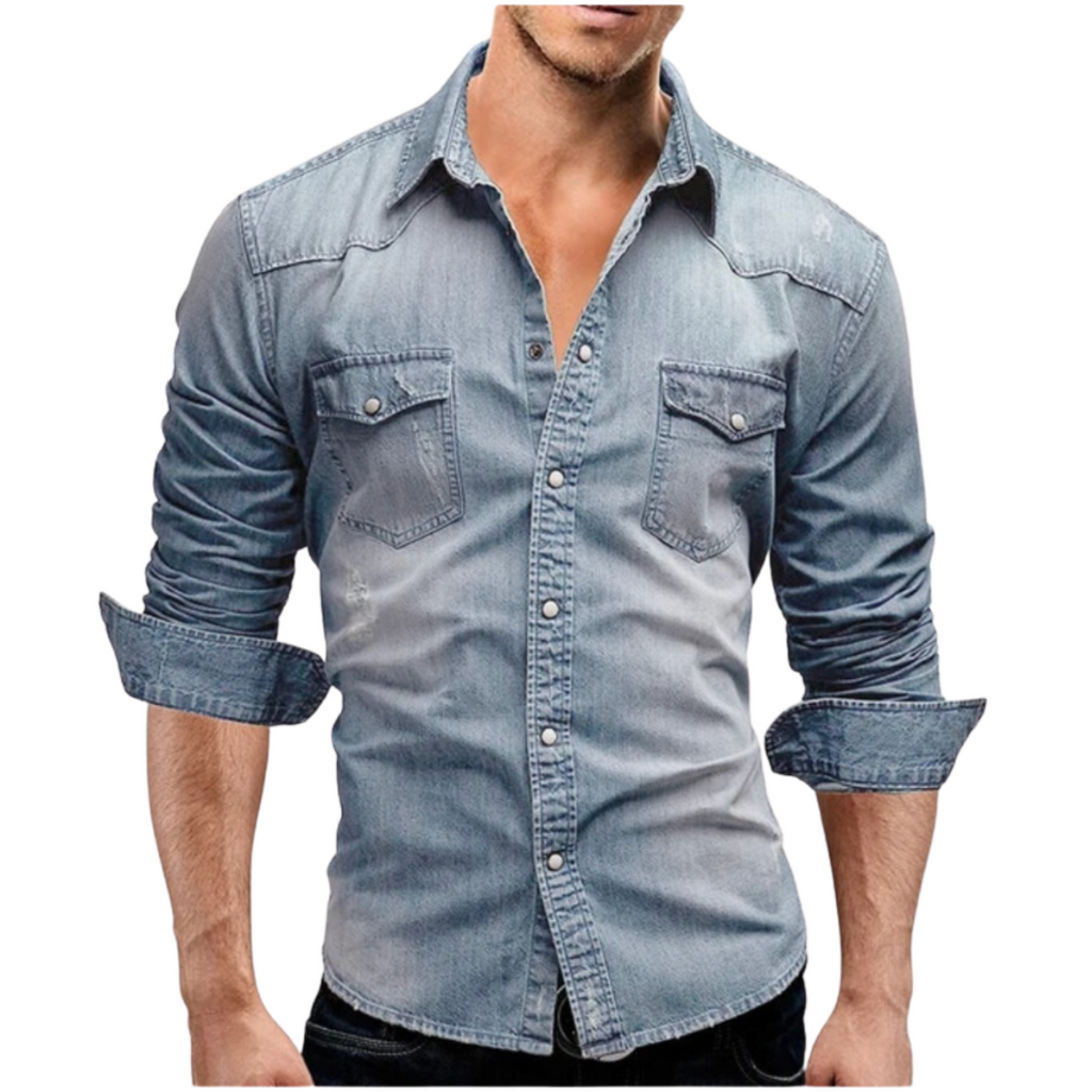 Siyaje | Chemise en denim au style moderne
