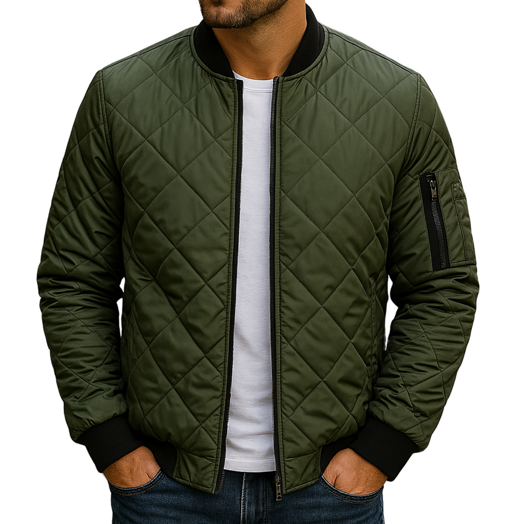 Siyaje | Veste en coton à motif losange
