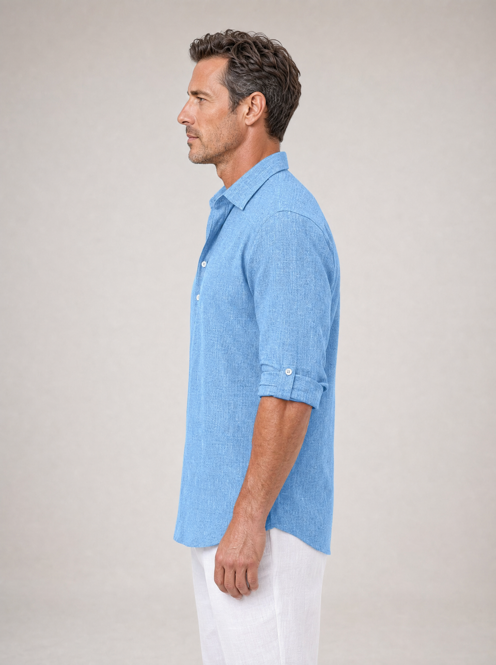 Siyaje | Chemise en lin légère, respirante et naturellement élégante