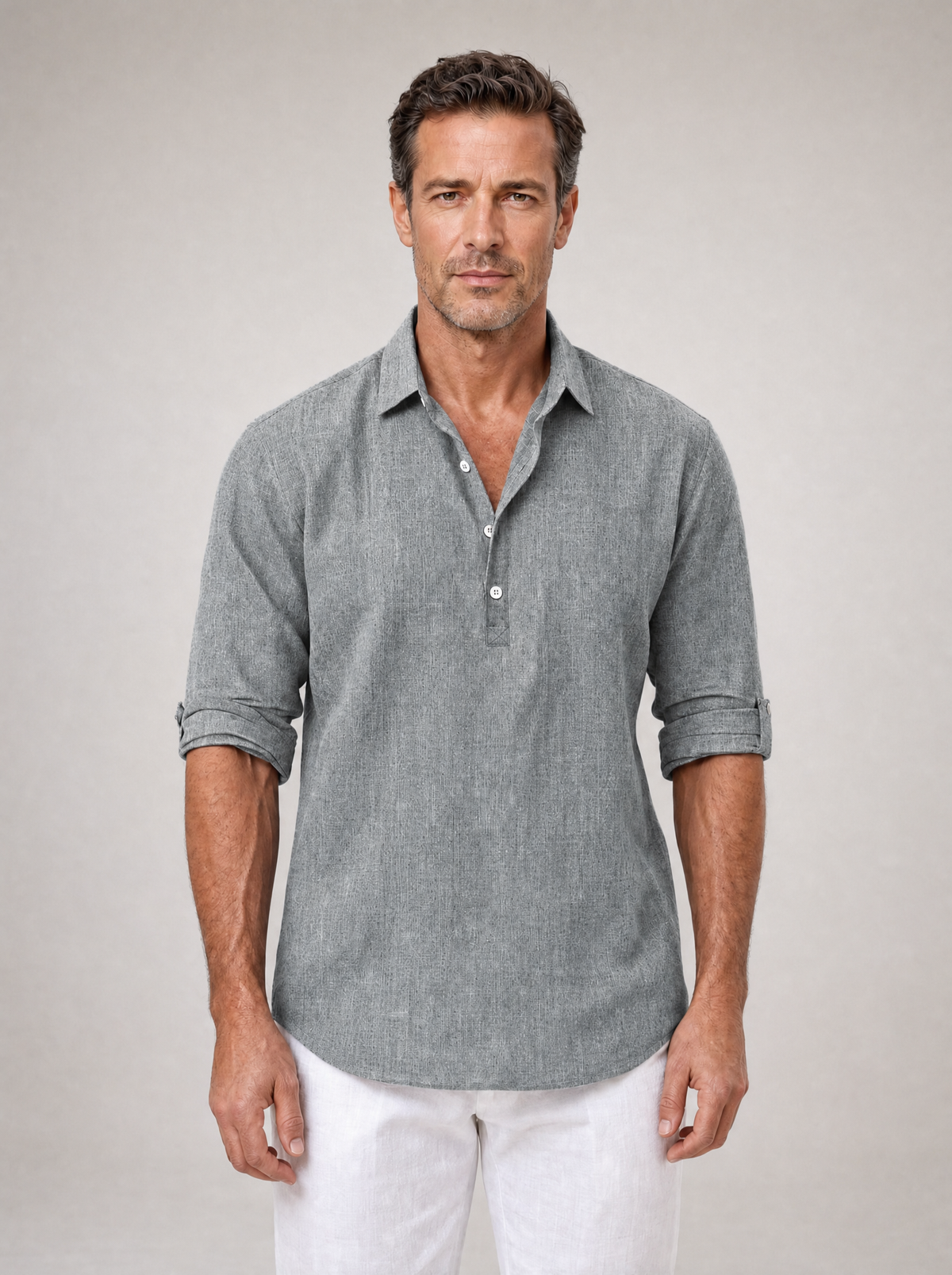 Siyaje | Chemise en lin légère, respirante et naturellement élégante