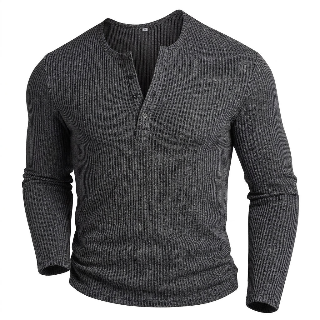 Siyaje | Chemise Henley d’hiver résistante