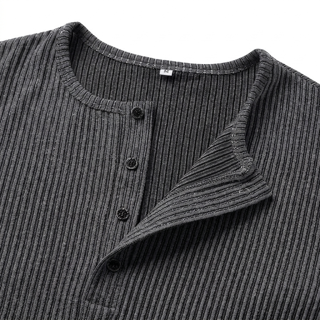 Siyaje | Chemise Henley d’hiver résistante