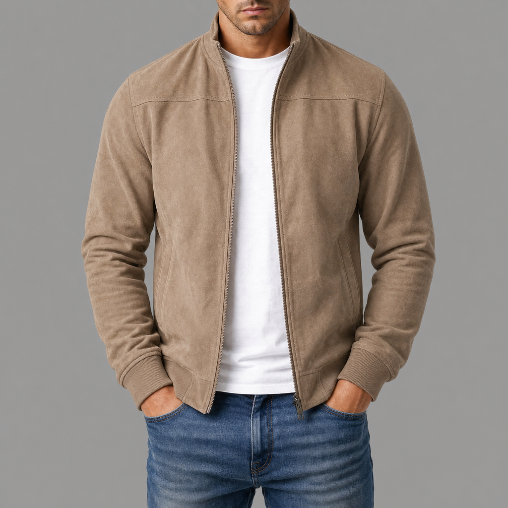Siyaje | Veste en daim façonnée à la main