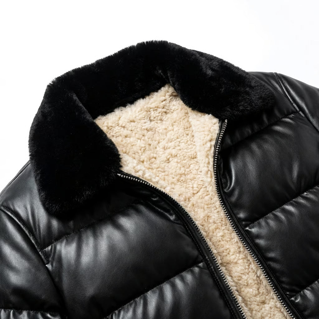 Siyaje | Veste matelassée chaude au look vintage