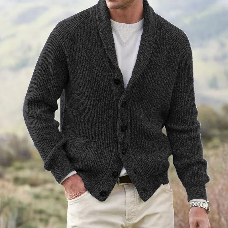 Siyaje | Cardigan à manches longues boutonné