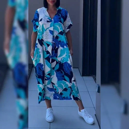 Siyaje | Robe Florale Élégante pour un Look Romantique et Raffiné