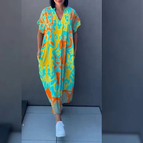 Siyaje | Robe Florale Élégante pour un Look Romantique et Raffiné