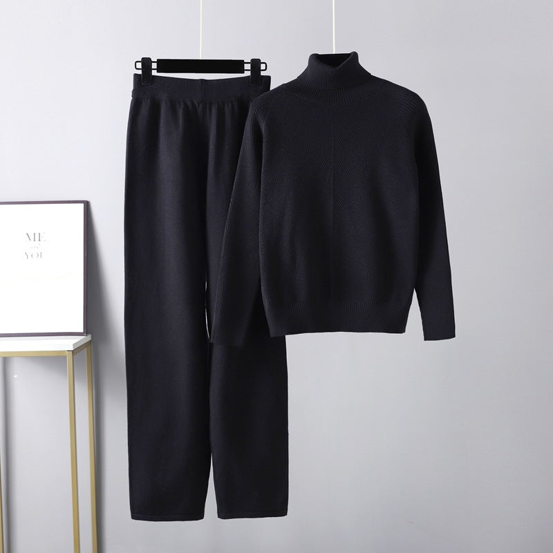 Siyaje | Ensemble deux pièces Lounge en tricot torsadé