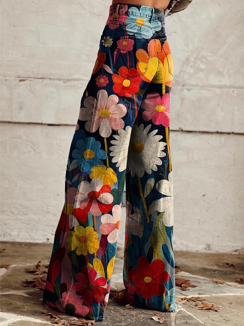 Lenoir | Pantalon Flower Power