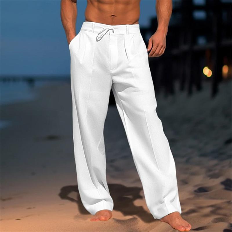 Siyaje | Pantalon uni en lin