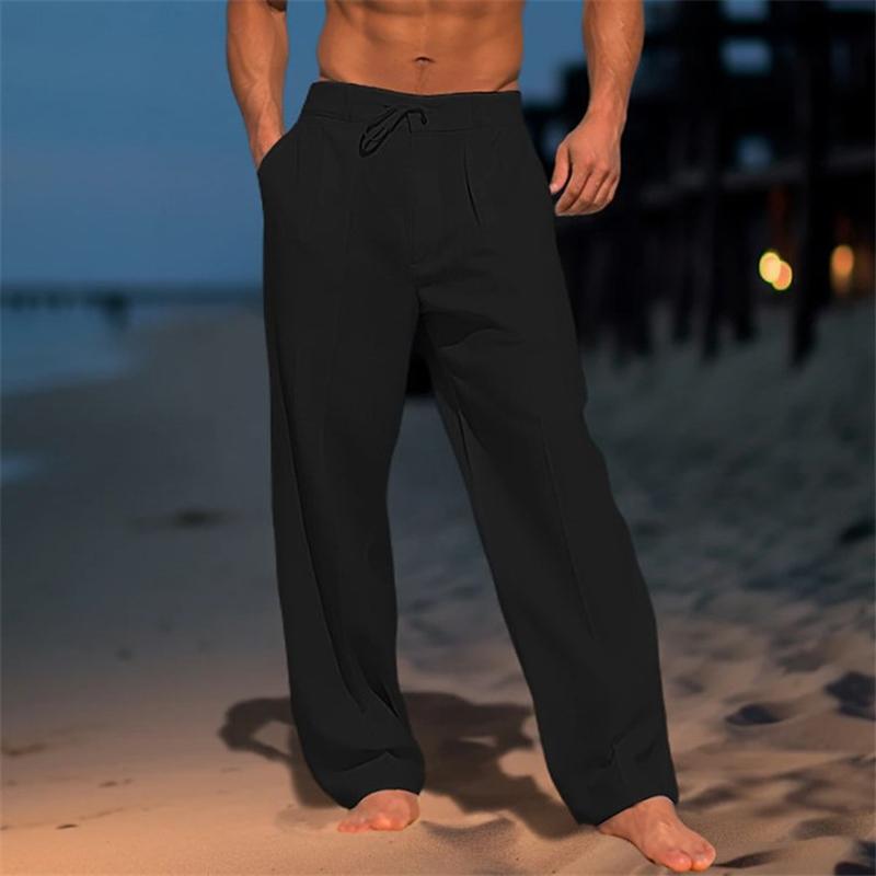 Siyaje | Pantalon uni en lin