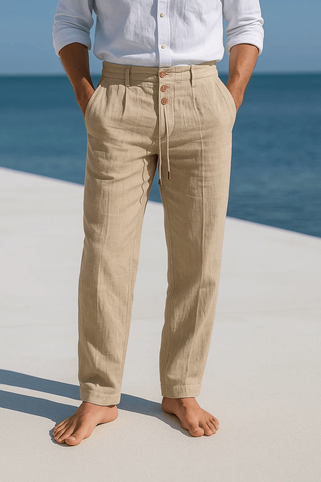 Siyaje | Pantalon en lin confortable