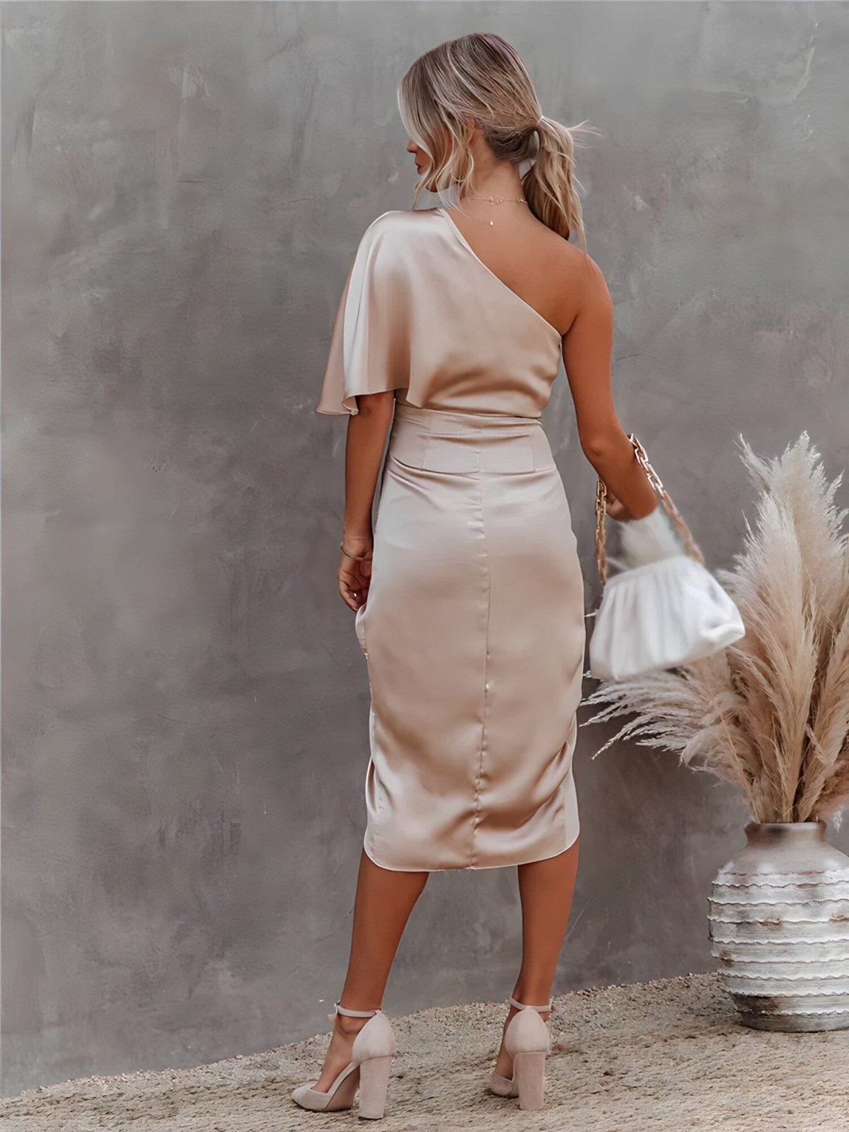 Siyaje | Robe asymétrique élégante