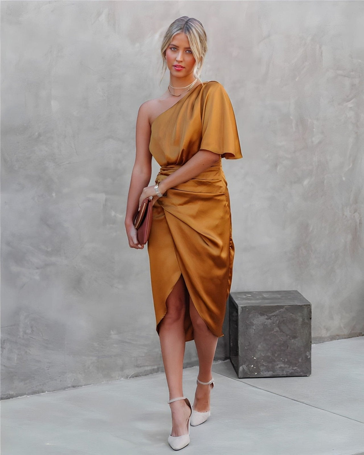 Siyaje | Robe asymétrique élégante