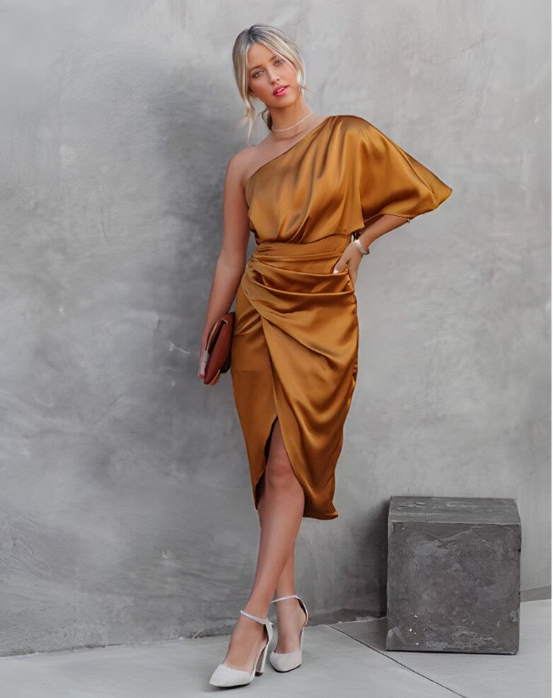 Siyaje | Robe asymétrique élégante