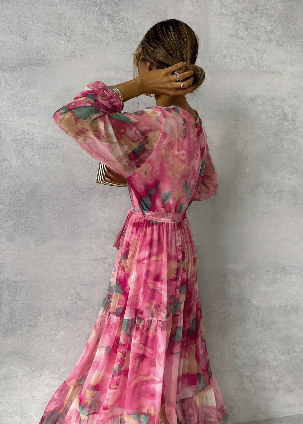 Siyaje | Robe d'été à manches longues pour femmes