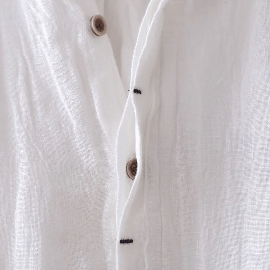Siyaje | Chemise élégante à manches courtes avec boutons