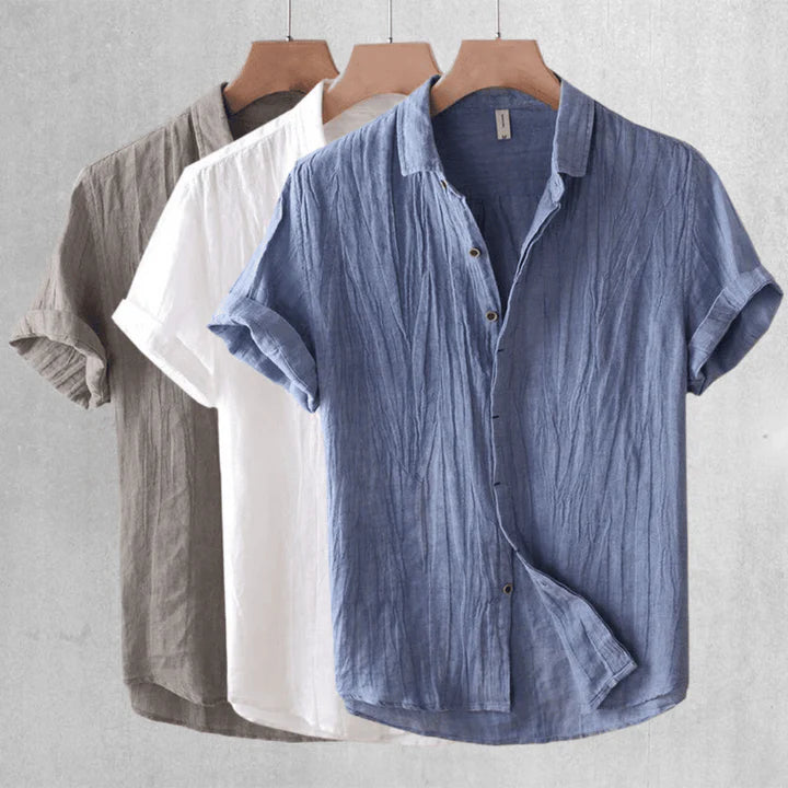 Siyaje | Chemise élégante à manches courtes avec boutons