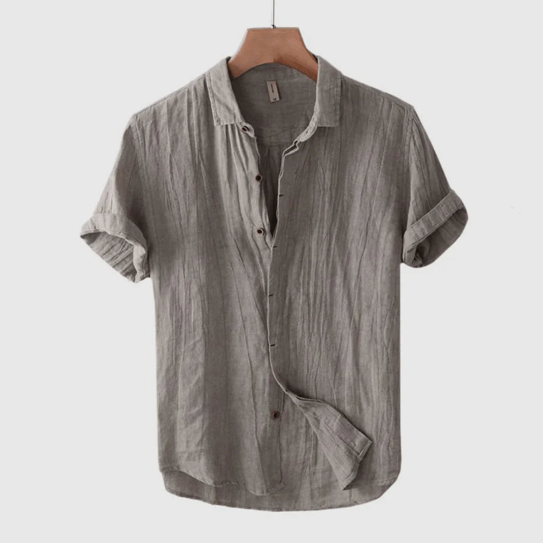 Siyaje | Chemise élégante à manches courtes avec boutons