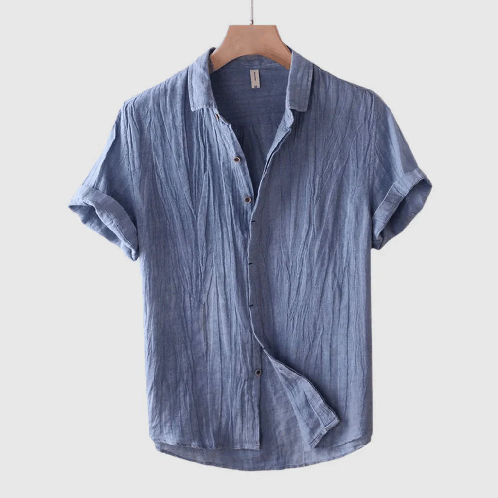Siyaje | Chemise élégante à manches courtes avec boutons