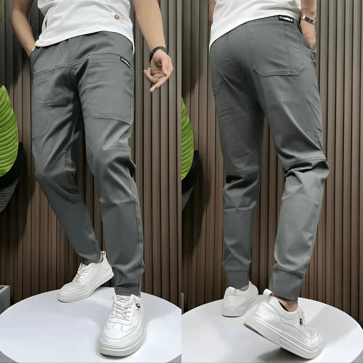 Siyaje | Pantalons cargo premium extensibles (1+1 GRATUIT)