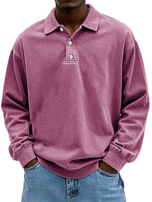 Siyaje | Polo vintage à manches longues
