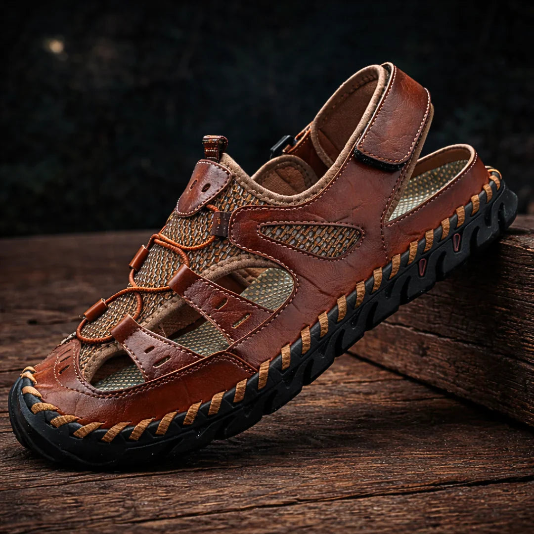 Siyaje | Sandales confortables en cuir