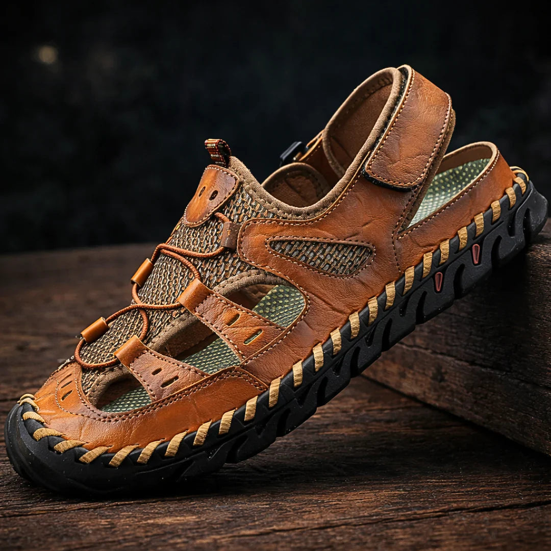 Siyaje | Sandales confortables en cuir