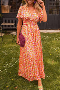Sylvie | Robe Maxi Élégante avec Décolleté en V