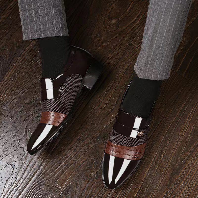 Siyaje | Chaussures habillées brillantes haut de gamme