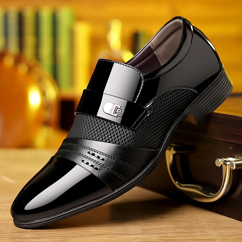 Siyaje | Chaussures habillées brillantes haut de gamme