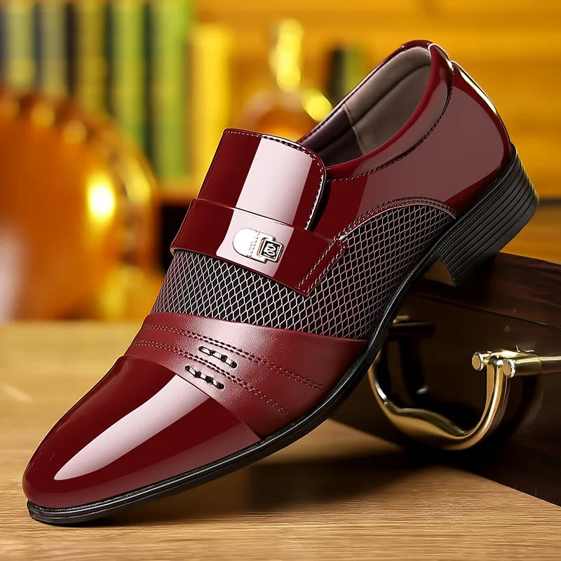 Siyaje | Chaussures habillées brillantes haut de gamme