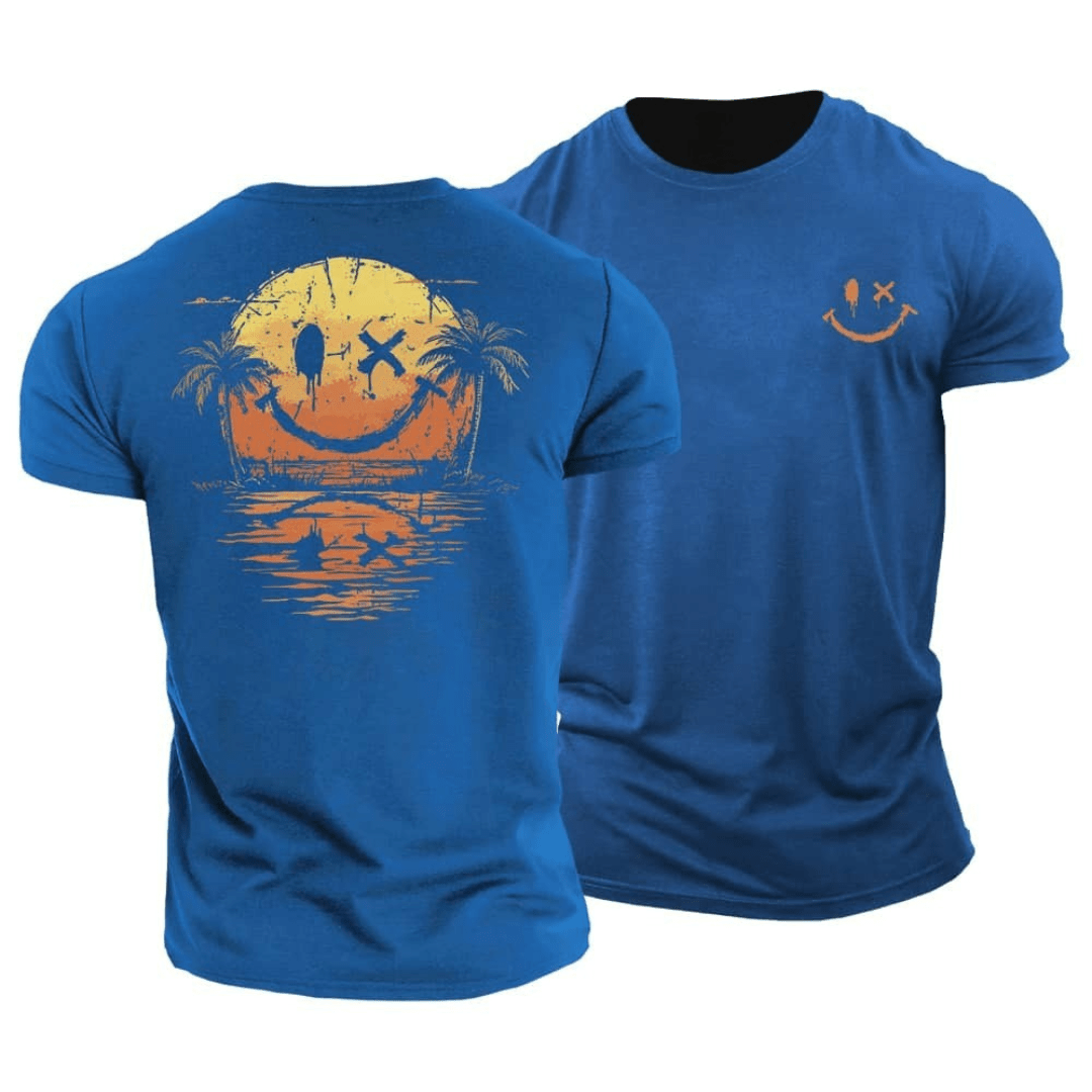 Siyaje | T-shirt estival à motif smiley