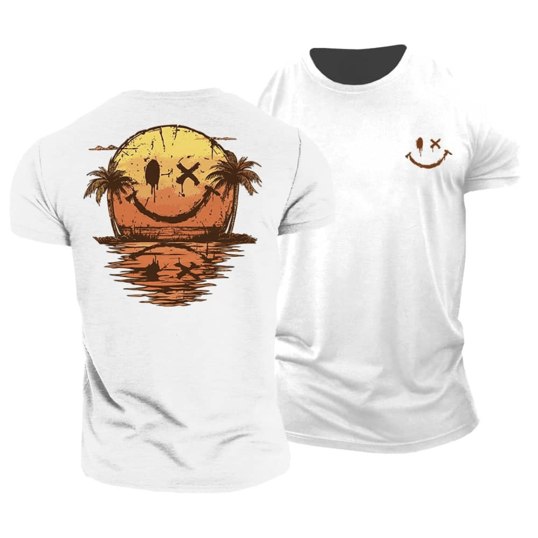 Siyaje | T-shirt estival à motif smiley