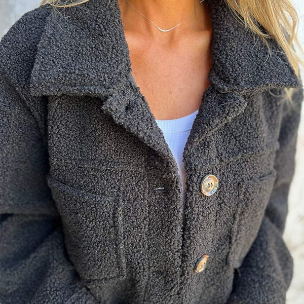 Julie - Veste courte à revers