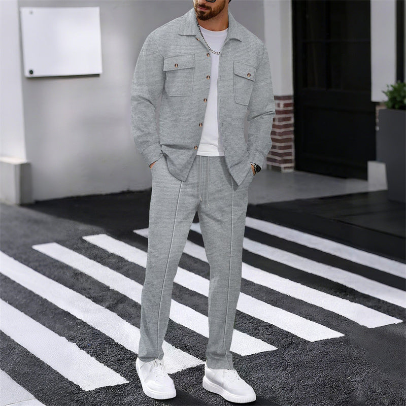 Siyaje | Ensemble chemise à manches longues et pantalo